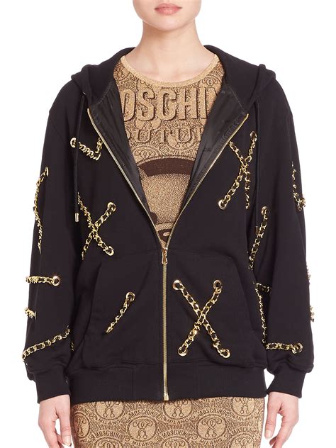 love moschino hoodie women.